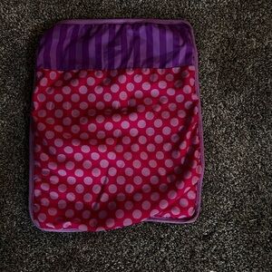 Baby stroller pink and black